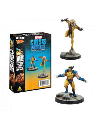 Marvel Crisis Protocol - Wolverine and Sabretooth | Boutique FDB