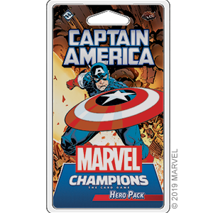 Marvel Champions LCG Captain America | Boutique FDB
