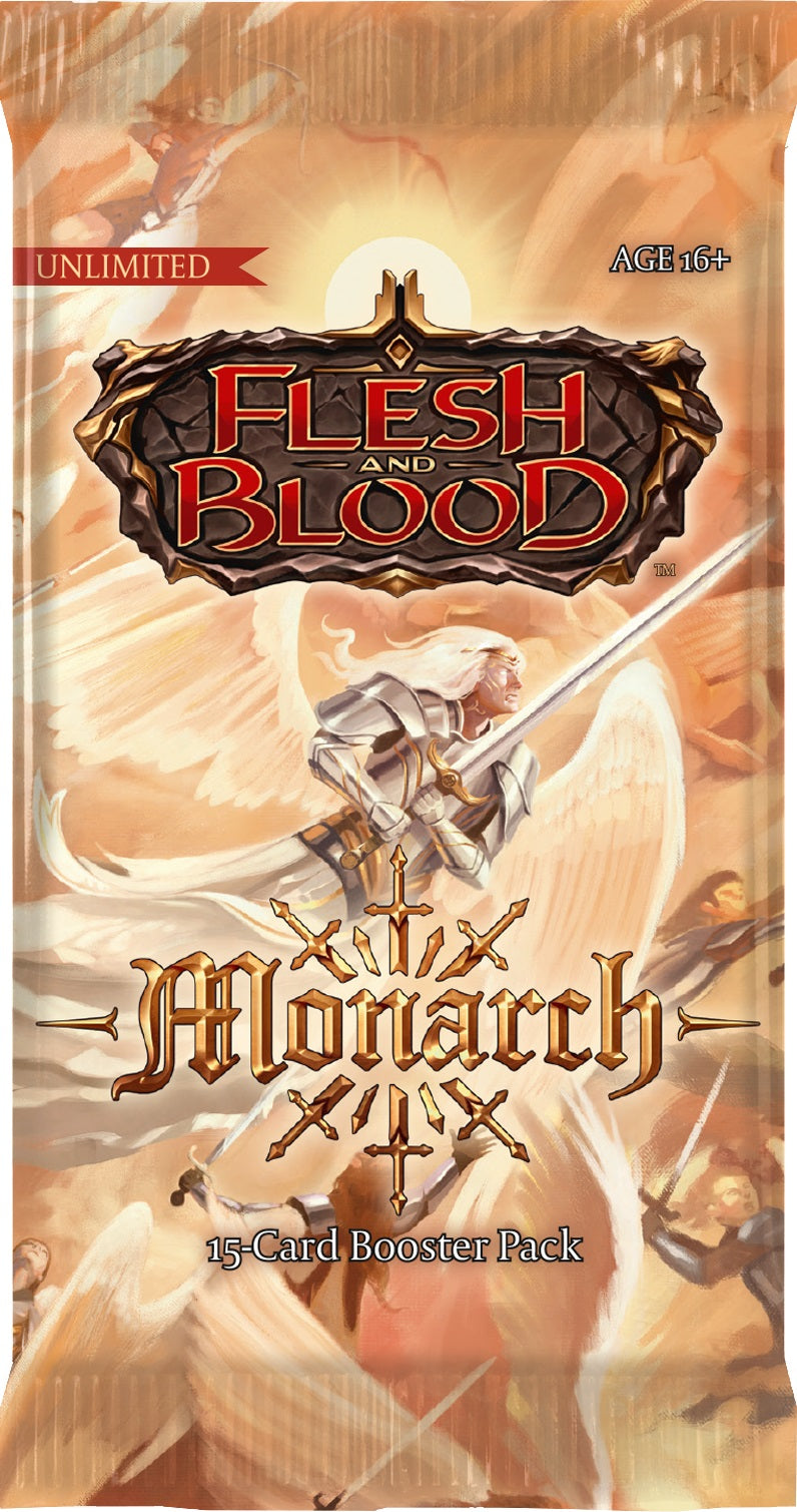 Flesh and Blood : Monarch (Unlimited Ed) - Booster Pack | Boutique FDB
