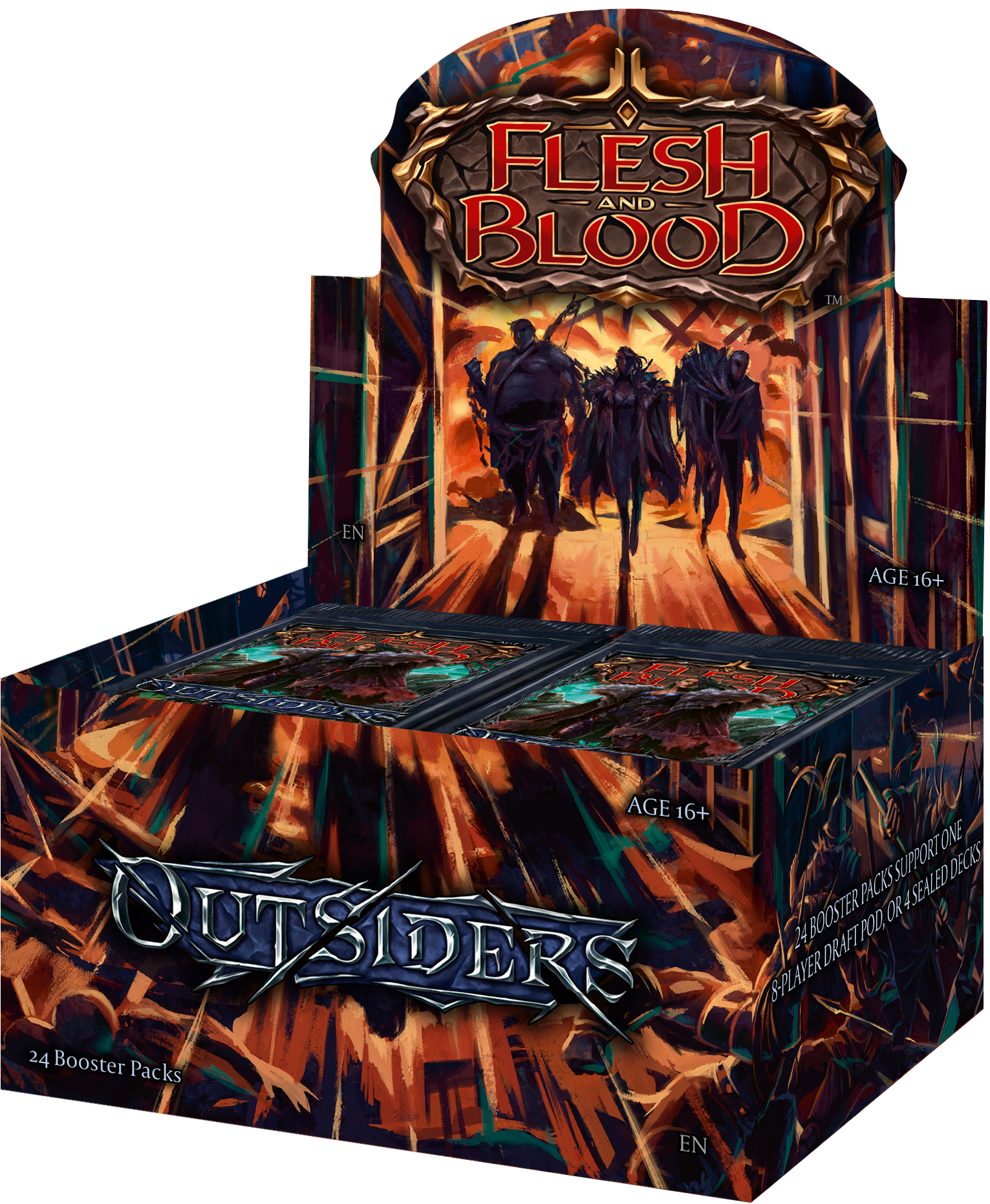 Flesh and Blood : Outsiders - Booster Box | Boutique FDB