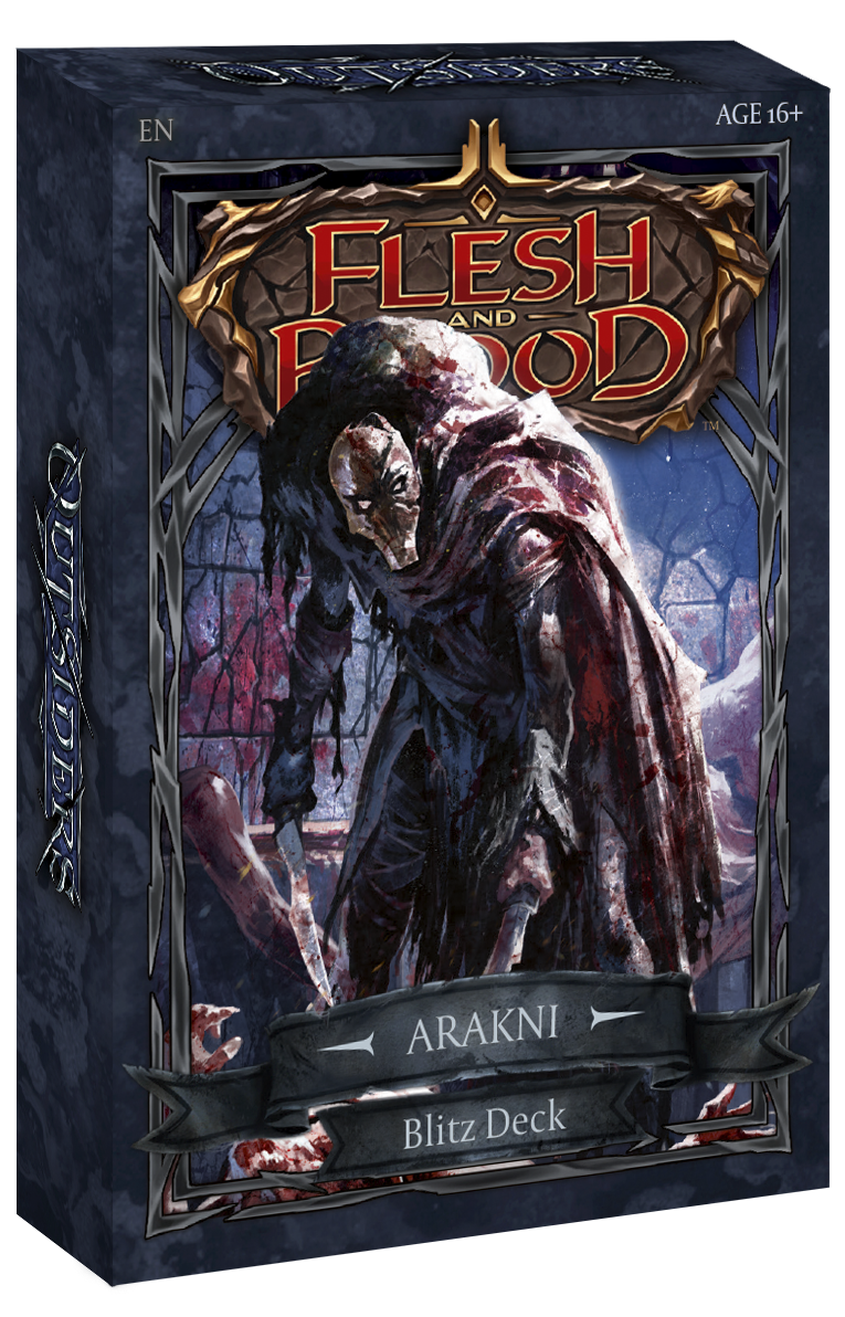 Flesh and Blood : Outsiders - Arakni Blitz Deck | Boutique FDB