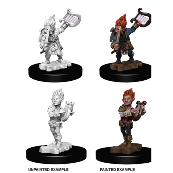 Pathfinder : Unpainted Miniatures - Wave 5 - Gnome Male Bard | Boutique FDB