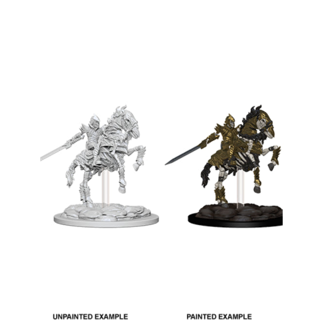 Pathfinder Deep Cuts Unpainted Miniatures: Skeleton Knight on Horse | Boutique FDB