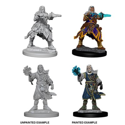 Pathfinder : Unpainted Miniatures - Wave 6 - Male Human Wizard | Boutique FDB