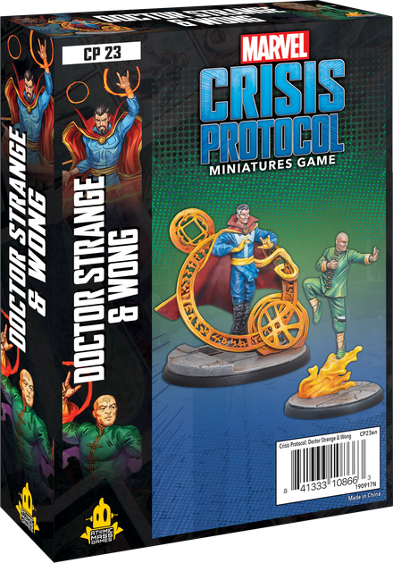 Marvel Crisis Protocol - Doctor Strange and Wong | Boutique FDB