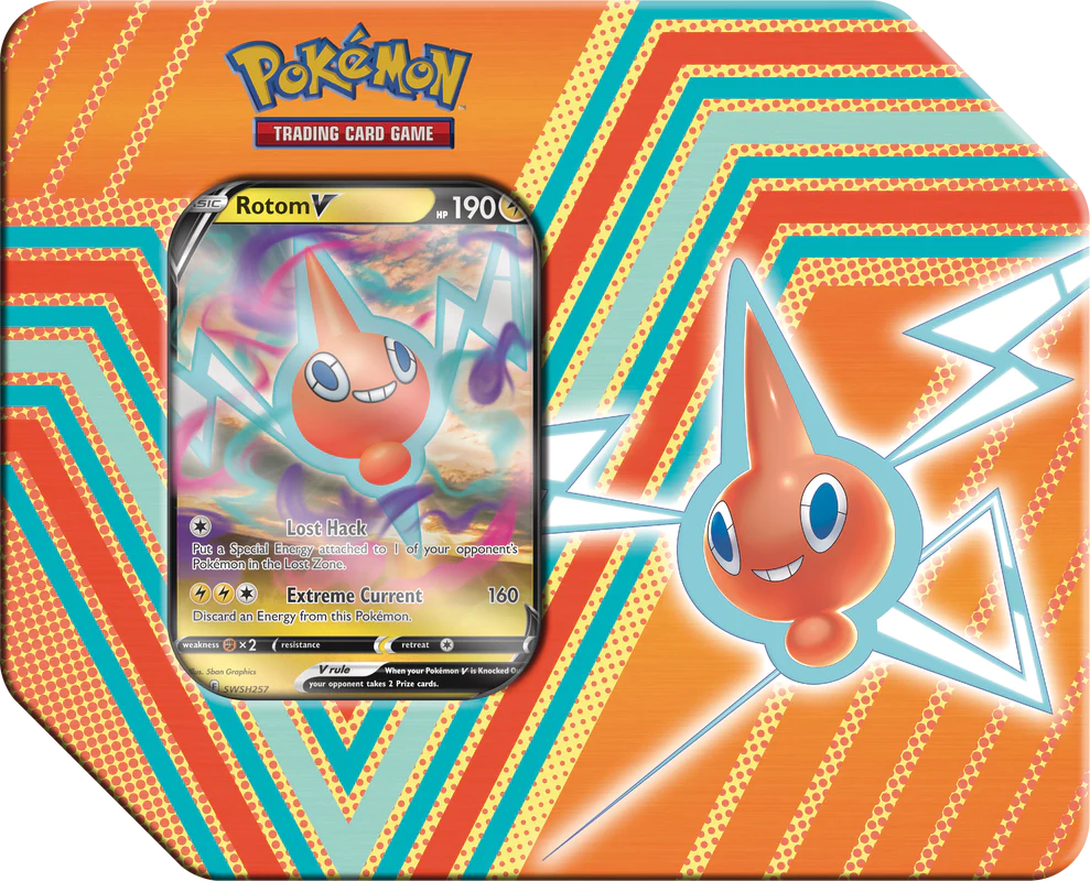 Pokémon : Hidden Potential Tins - Rotom V (14 Octobre 2022) | Boutique FDB