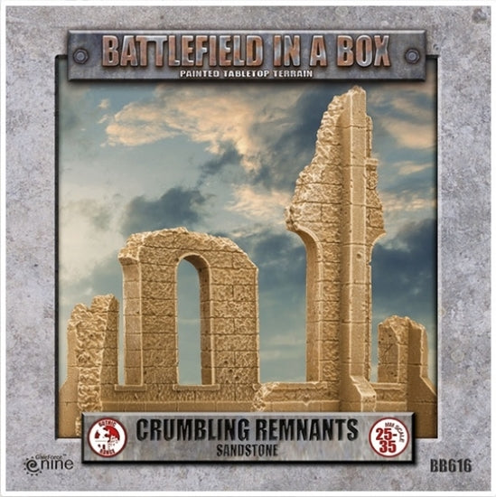 Battlefield in a Box - Crumbling Remnants - Sandstone | Boutique FDB