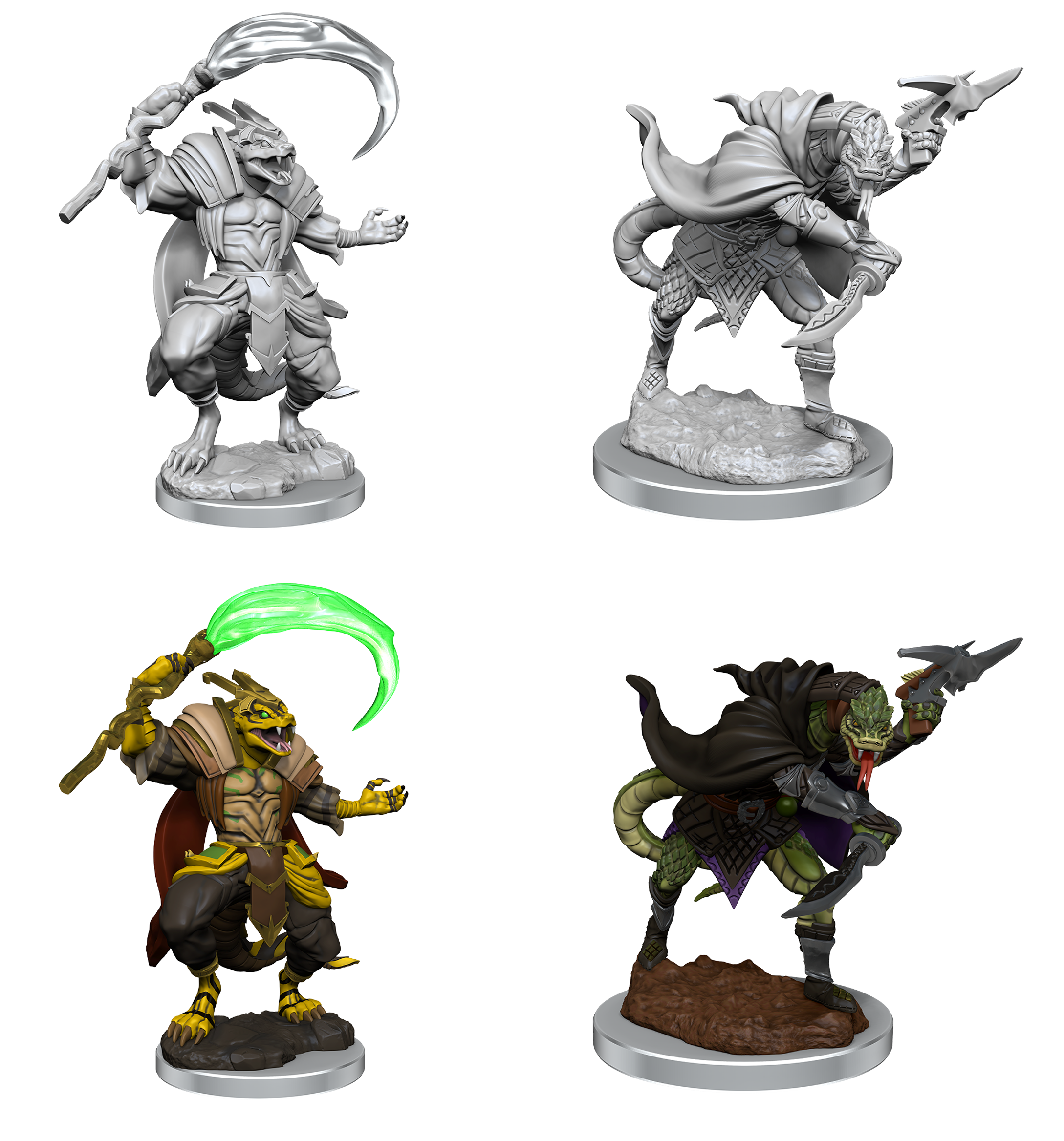 PF UNPAINTED MINIS WV17 SERPENTFOLK | Boutique FDB