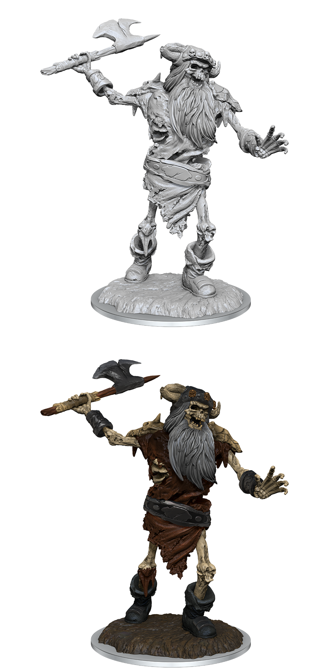 Dungeons and Dragons : Unpainted Miniatures - Wave 16 - Frost Giant Skeleton | Boutique FDB