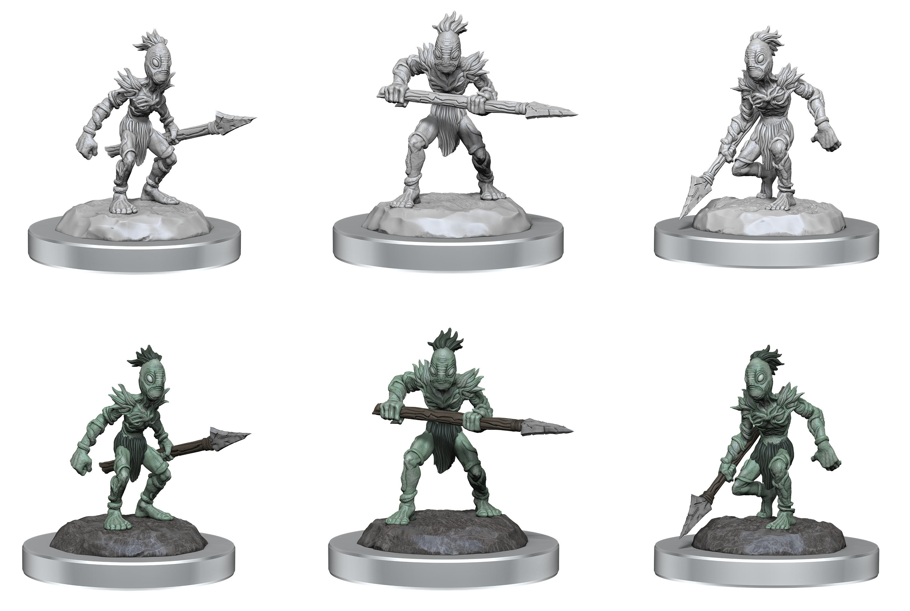 Dungeons & Dragons : Unpainted Miniatures - Wave 19 - Vegepygmies | Boutique FDB