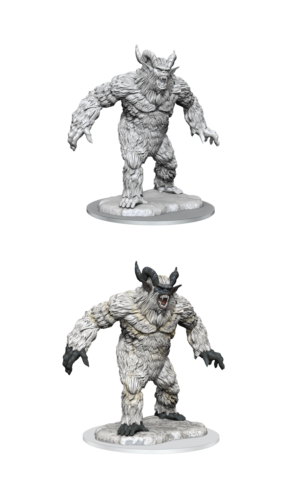 Dungeons & Dragons : Unpainted Miniatures - Wave 16 - Abominable Yeti | Boutique FDB