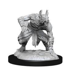 Dungeons & Dragons : Unpainted Miniatures - Wave 14 - Jackalwere & Jackal | Boutique FDB