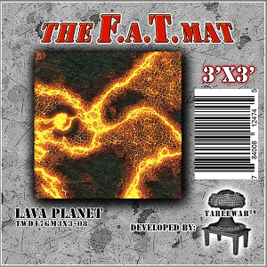 F.A.T. MATS: LAVA PLANET 3X3 | Boutique FDB