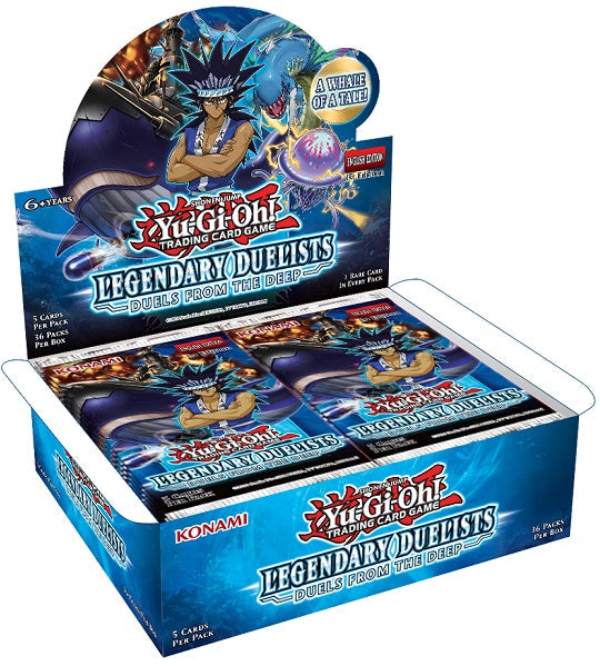 YGO LEGENDARY DUELISTS DUELS FROM THE DEEP BOOSTER BOX | Boutique FDB