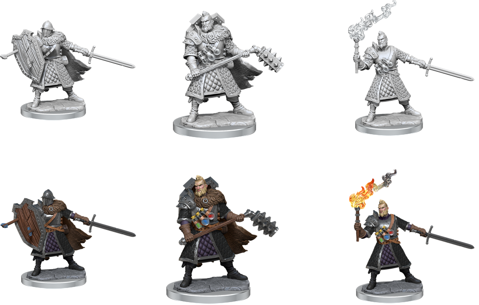 DND FRAMEWORKS: HUMAN FIGHTER MALE | Boutique FDB