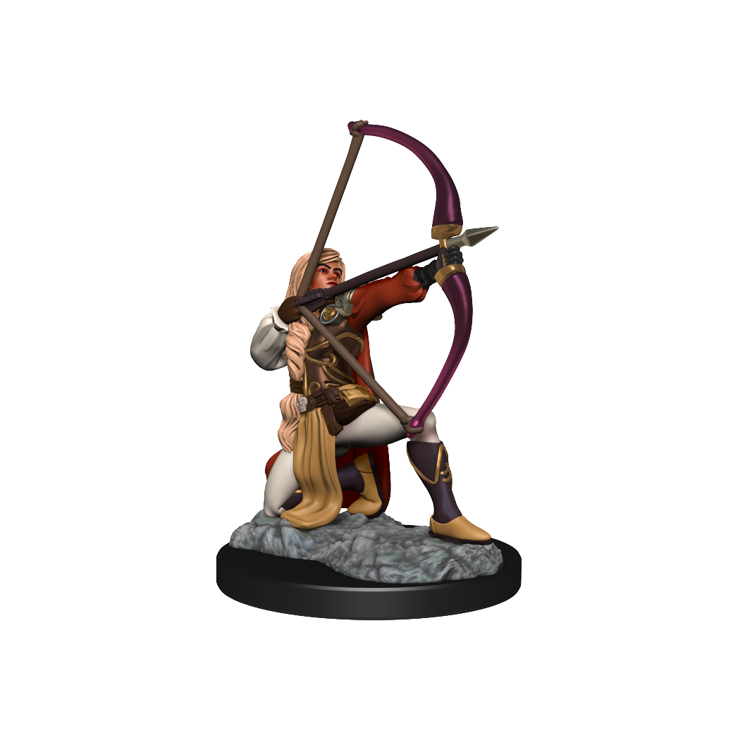 Pathfinder : Unpainted Miniatures - Wave 15 - Female Human Fighter | Boutique FDB