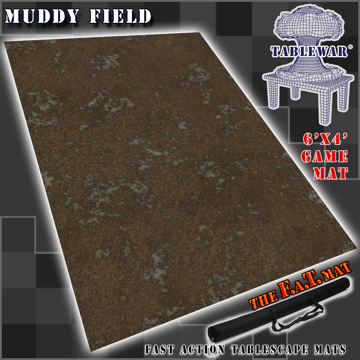 F.A.T. MATS: Core Environment Muddy Field 6X4 | Boutique FDB