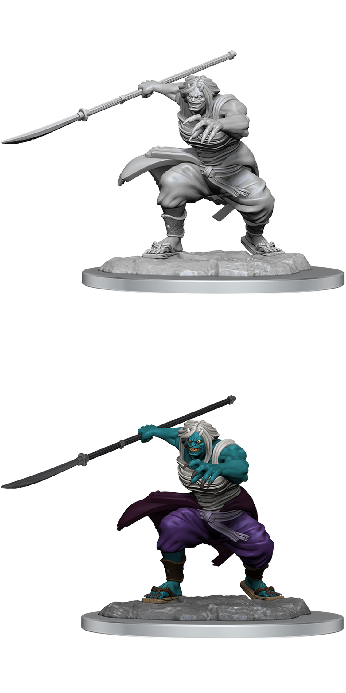 Dungeons & Dragons : Unpainted Miniatures - Wave 17 - Oni Female | Boutique FDB