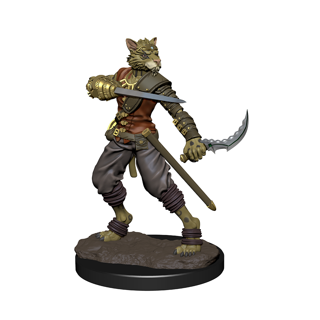 D&D Icons of the Realms - Premium Miniatures - Tabaxi Rogue | Boutique FDB
