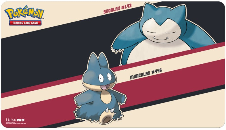 UP PLAYMAT POKEMON : Snorlax/Munchlax | Boutique FDB