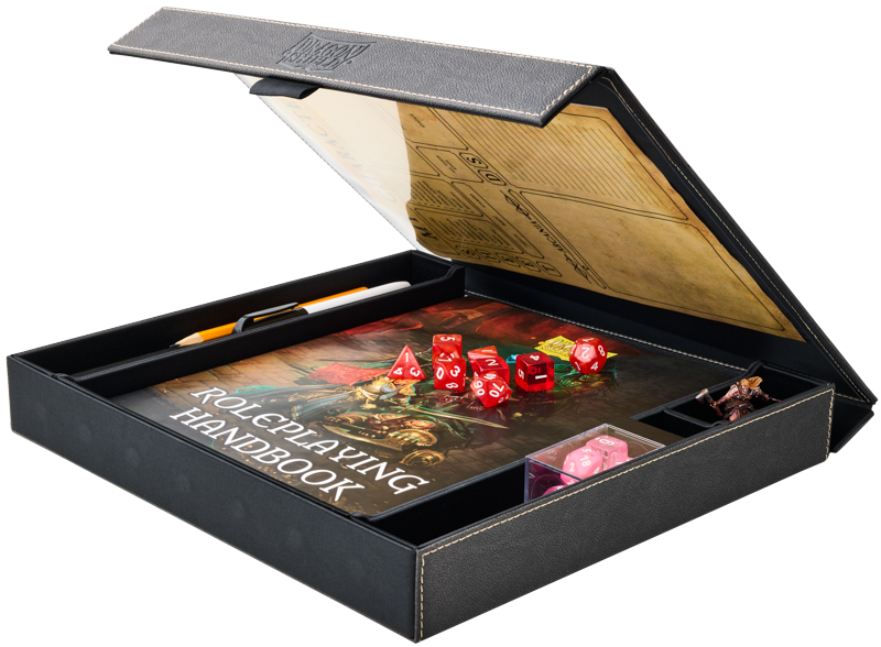 Dragon Shield - RPG Player Companion - Iron Grey | Boutique FDB