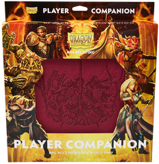 Dragon Shield - RPG Player Companion -Blood Red | Boutique FDB