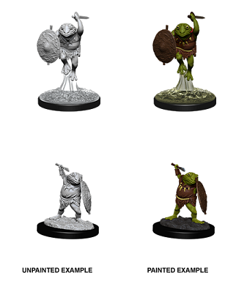Dungeons & Dragons : Unpainted Miniatures - Wave 12 - Bullywug | Boutique FDB