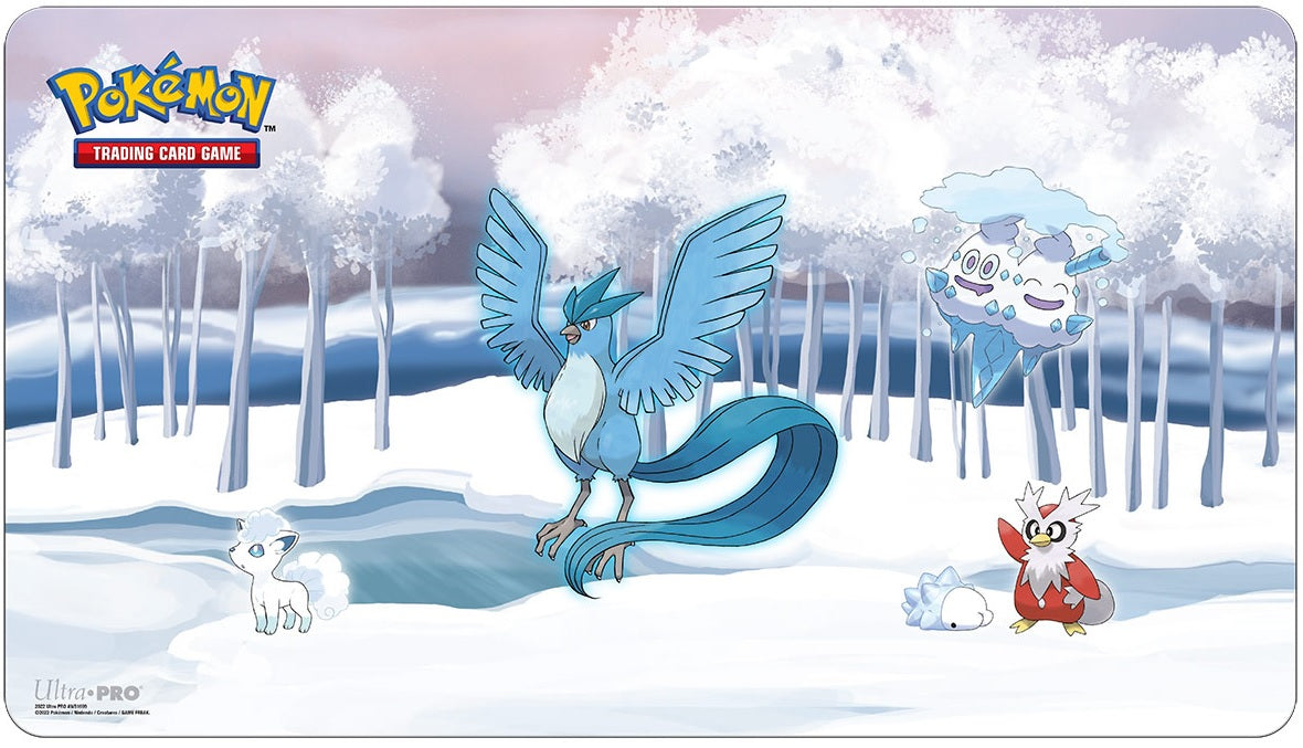 UP PLAYMAT POKEMON : Frosted Forest | Boutique FDB