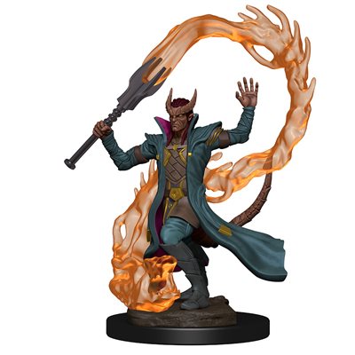 D&D Icons of the Realms Premium Miniatures: Tiefling sorcerer | Boutique FDB