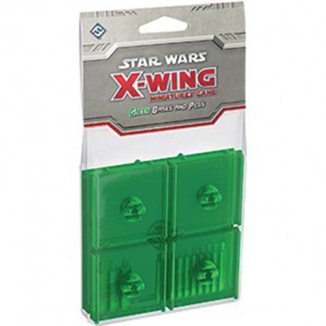 X-wing Green bases and pegs | Boutique FDB