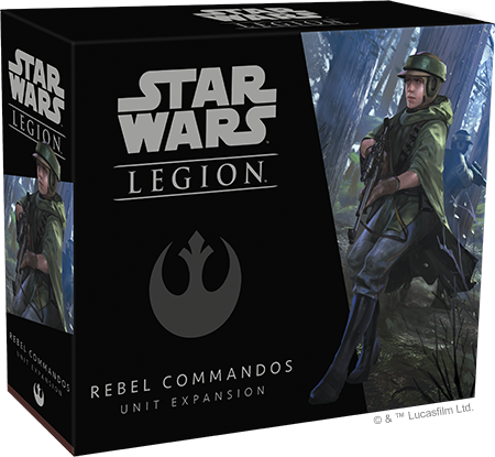Star Wars Legion : Rebel Commandos Unit Expansion | Boutique FDB