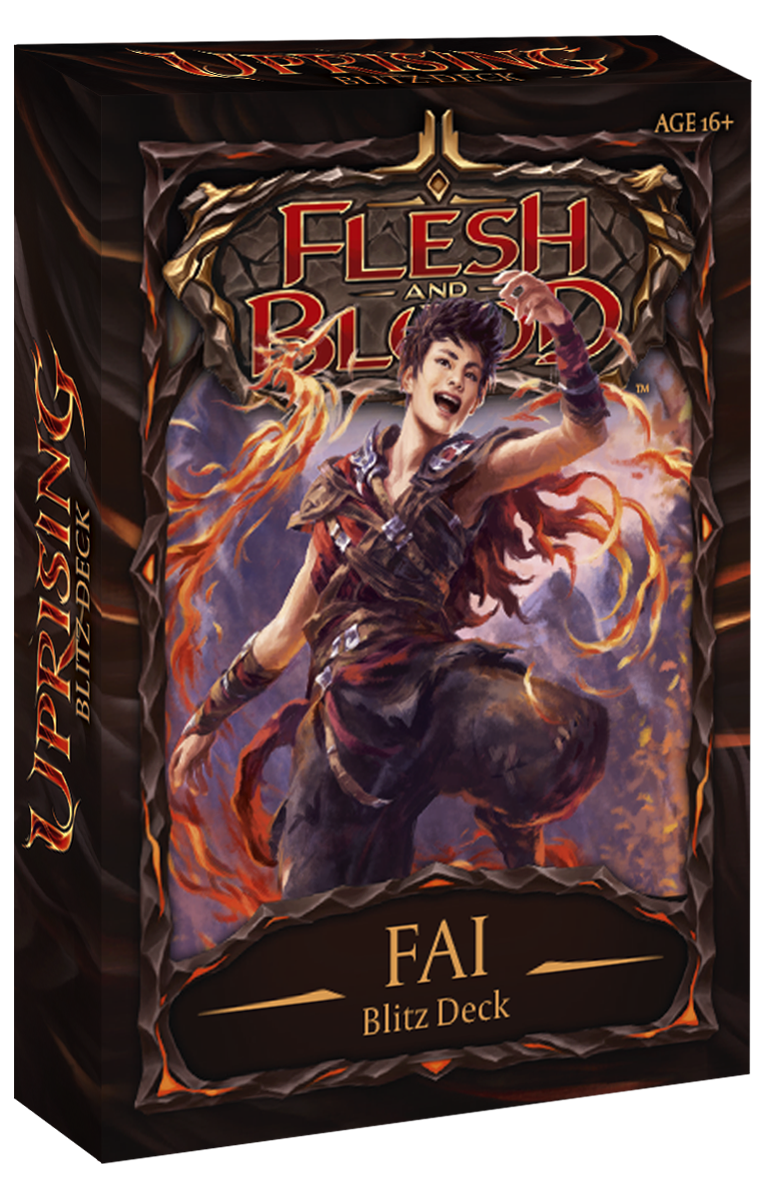 Flesh and Blood : Uprising - Blitz Deck Fai | Boutique FDB