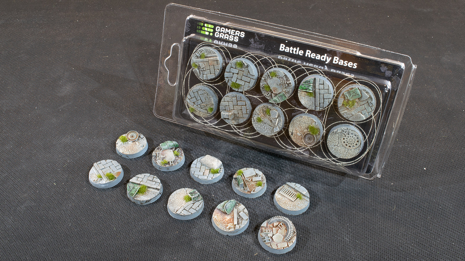 GamersGrass - Battle Ready Bases - Urban Warfare, Round 25mm | Boutique FDB