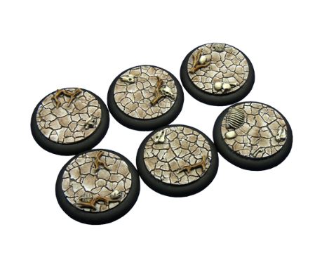 Wasteland, Round Lipped bases 40mm (2) | Boutique FDB