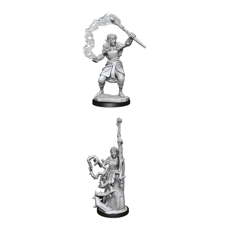 Dungeons and Dragons : Unpainted Miniatures - Wave 13 - Female Firbolg Druid | Boutique FDB