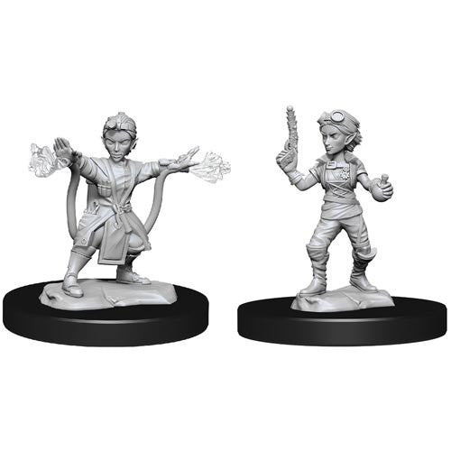 Dungeons & Dragons : Unpainted Miniatures - Wave 14 - Gnome Artificer Female | Boutique FDB