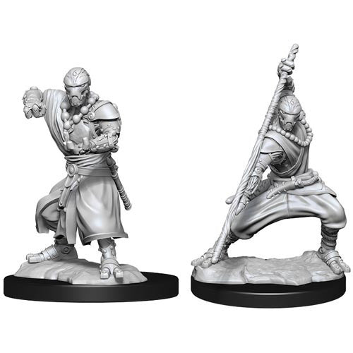 Dungeons & Dragons : Unpainted Miniatures - Wave 14 - Warforged Monk | Boutique FDB